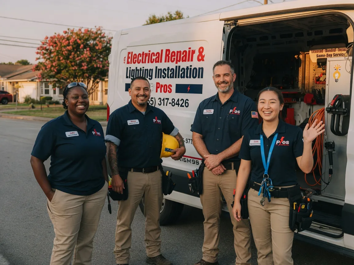 Licensed Electrician company in Long Bottom, OH