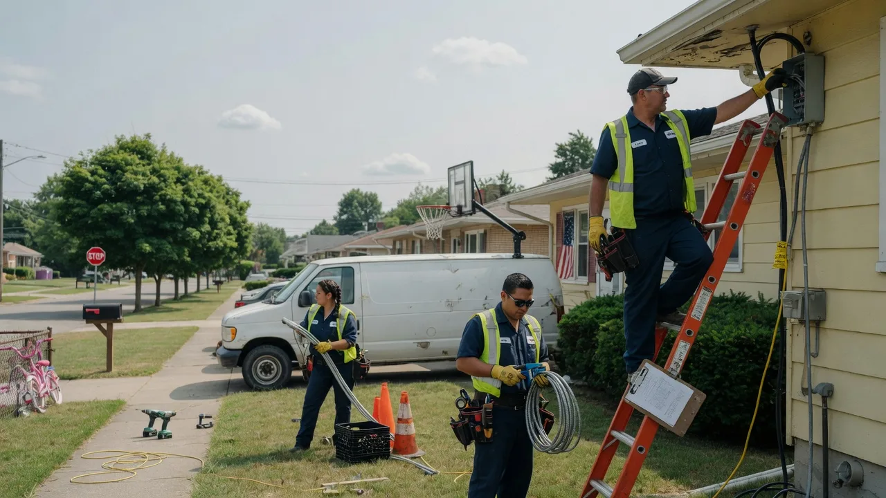 Licensed Electrician in Long Bottom, OH near me